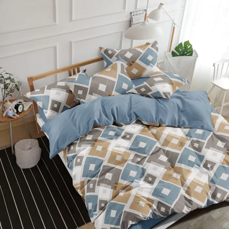 Постельное белье из поплина - SA-1314 Размер: Евро-мини