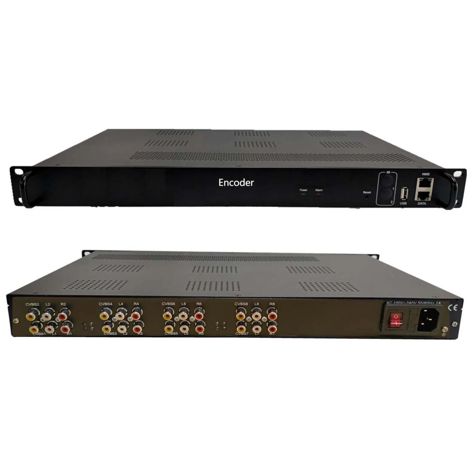 Энкодер 8 AV MPEG2 кодер AV/CVBS к IP кодировщик CATV цифровой SD-энкодер RCA