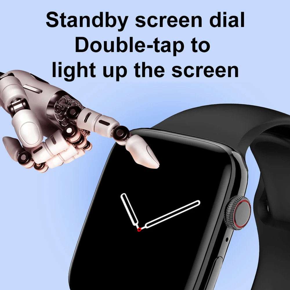 DT7 Pro Max Stainless Steel Smart Watch Men 1.95'' HD Big Screen NFC Smartwatch Bluetooth Call Wireless Charging PK IWO W37 Pro