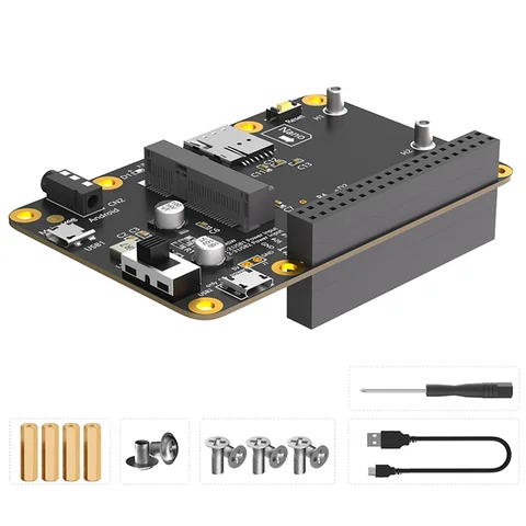 Плата расширения Mini PCI-E WWAN для Raspberry Pi 3G/4G и LTE Base HAT для Samsung ARTIK/Rock64