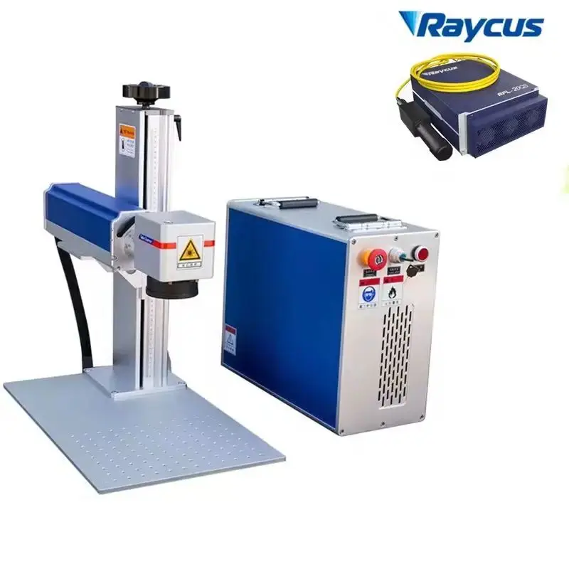 Raycus 20w30w50w Машина для маркировки волокна Sino Galvo красный свет 1064 нм BJJCZ EZCAD2.