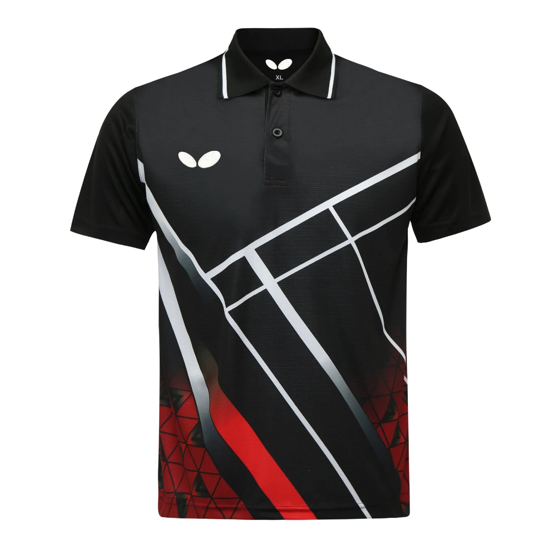 Sports Quick Drying Breathable T-shirt Table Tennis Sportswear Men's Table Tennis Training Light Short Sleeve Competition Top