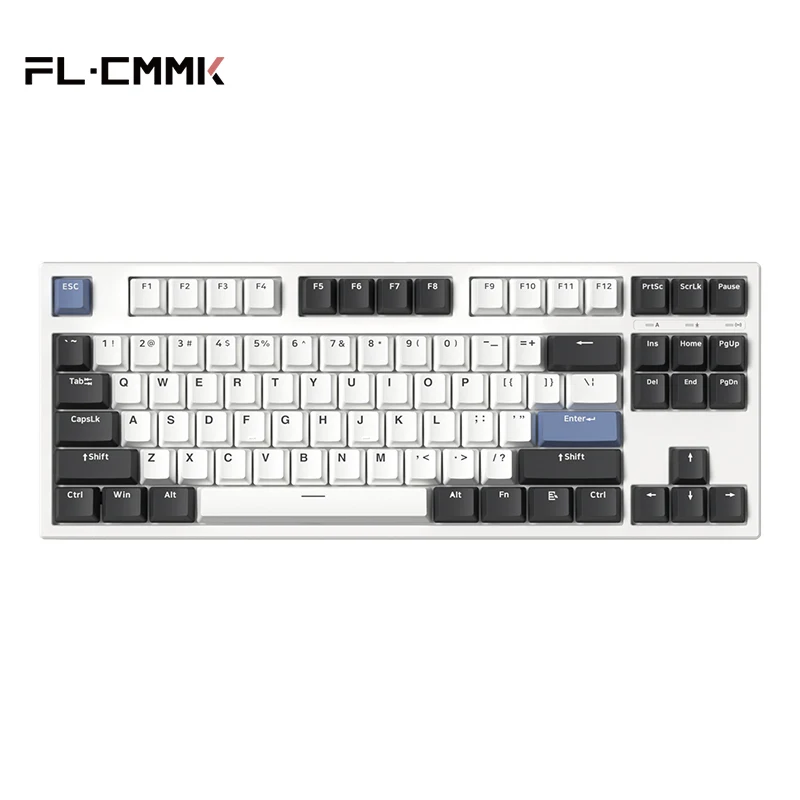 

Механическая клавиатура FL.ESPORTS GP87 с тремя режимами, 87 клавиш, RGB, популярная, 2,4G, беспроводная, Bluetooth, проводная, Win/Mac/iPad