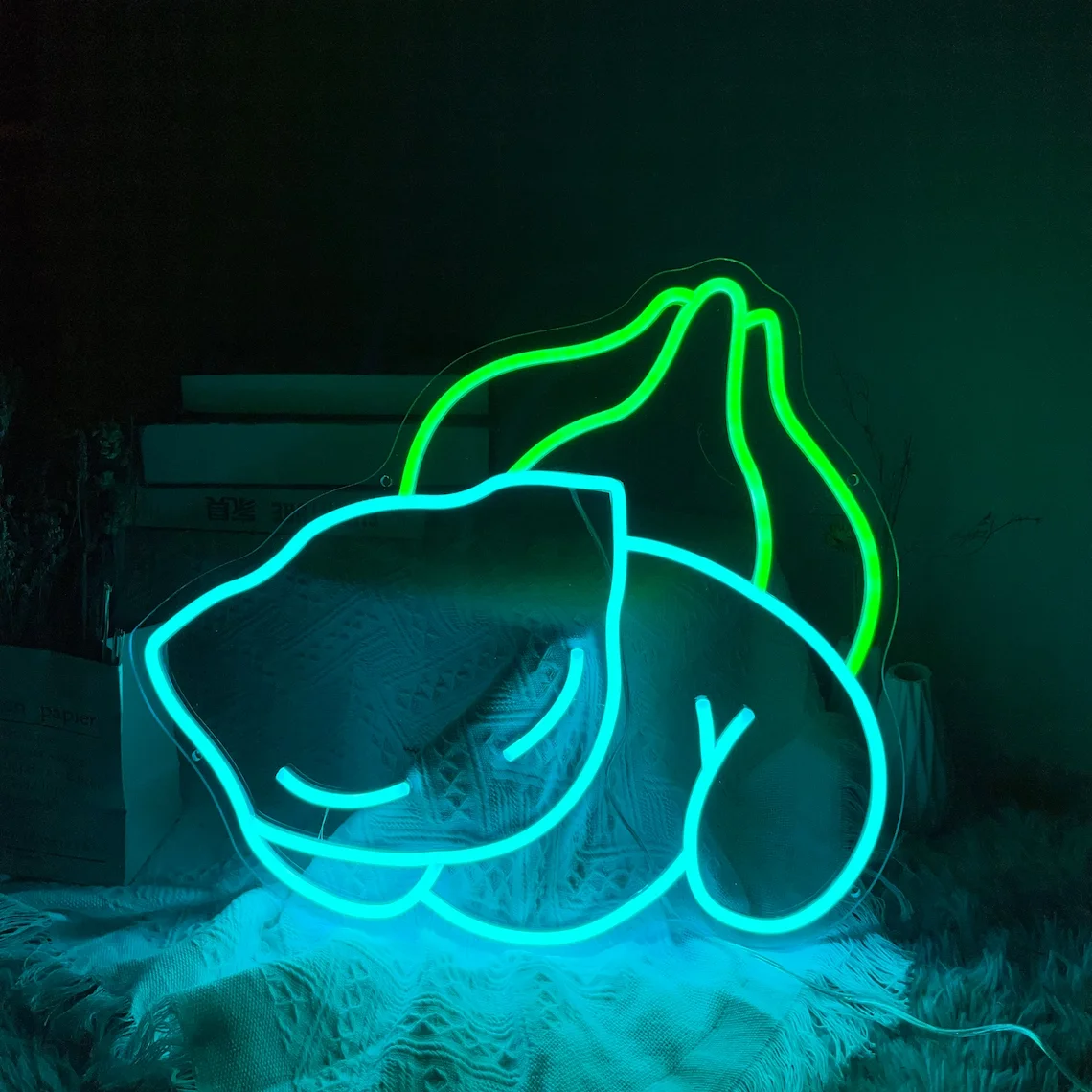 Cat Neon Sign Anime Cat Neon Sign DecorJapanese Neon Sign Gaming Decor Room Decor Bedroom Neon Lights Gift