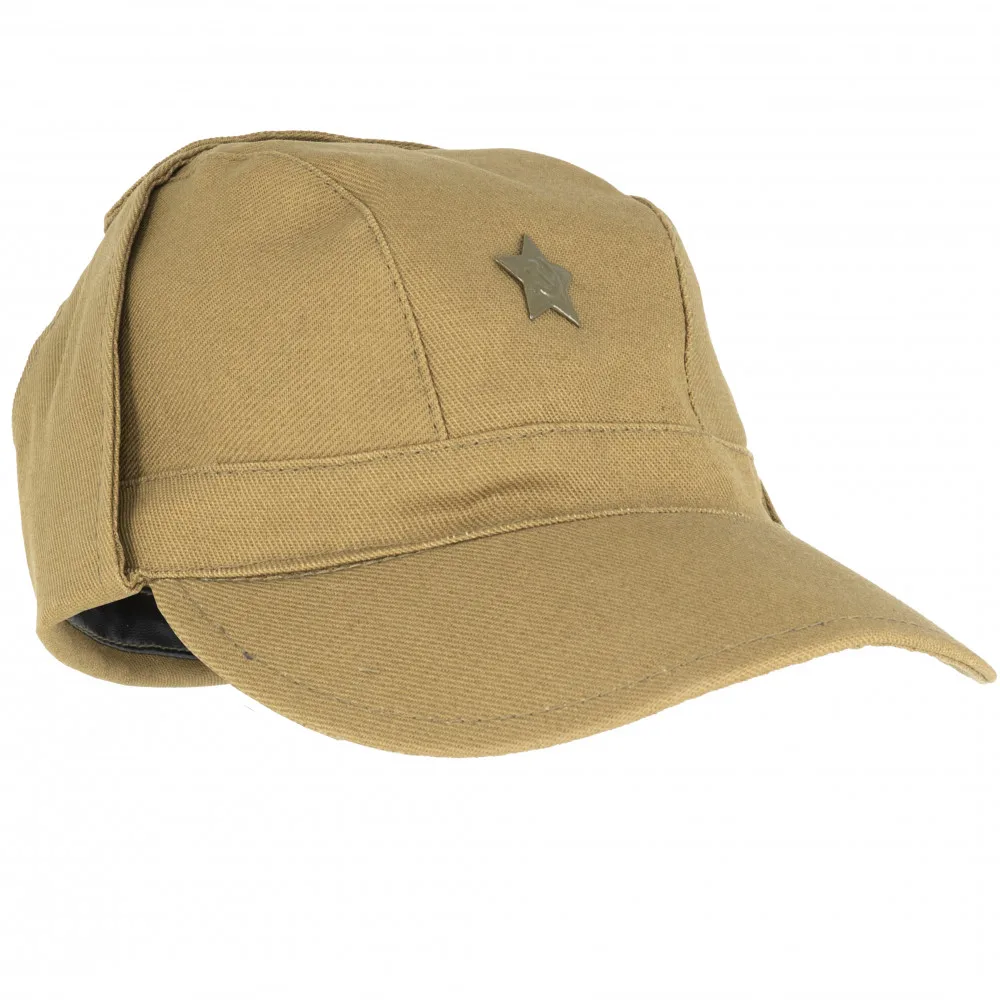 Cap Afghan USSR original with Green Star cap for hunting and fishing | Military Hats