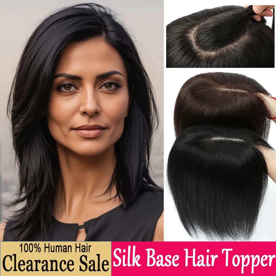 Волнистые человеческие волосы Topper ручной работы шелковая основа кружевные