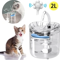 2l cat water fountain filter automatic sensor drinker for cats feeder pet water dispenser auto drinking fountain for cats