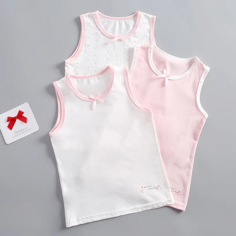 

Tank Tops For Girls Cotton Sport Top Children Undershirts Underwear Young Teens In Lingerie Kids Underwear For Girls Camisole