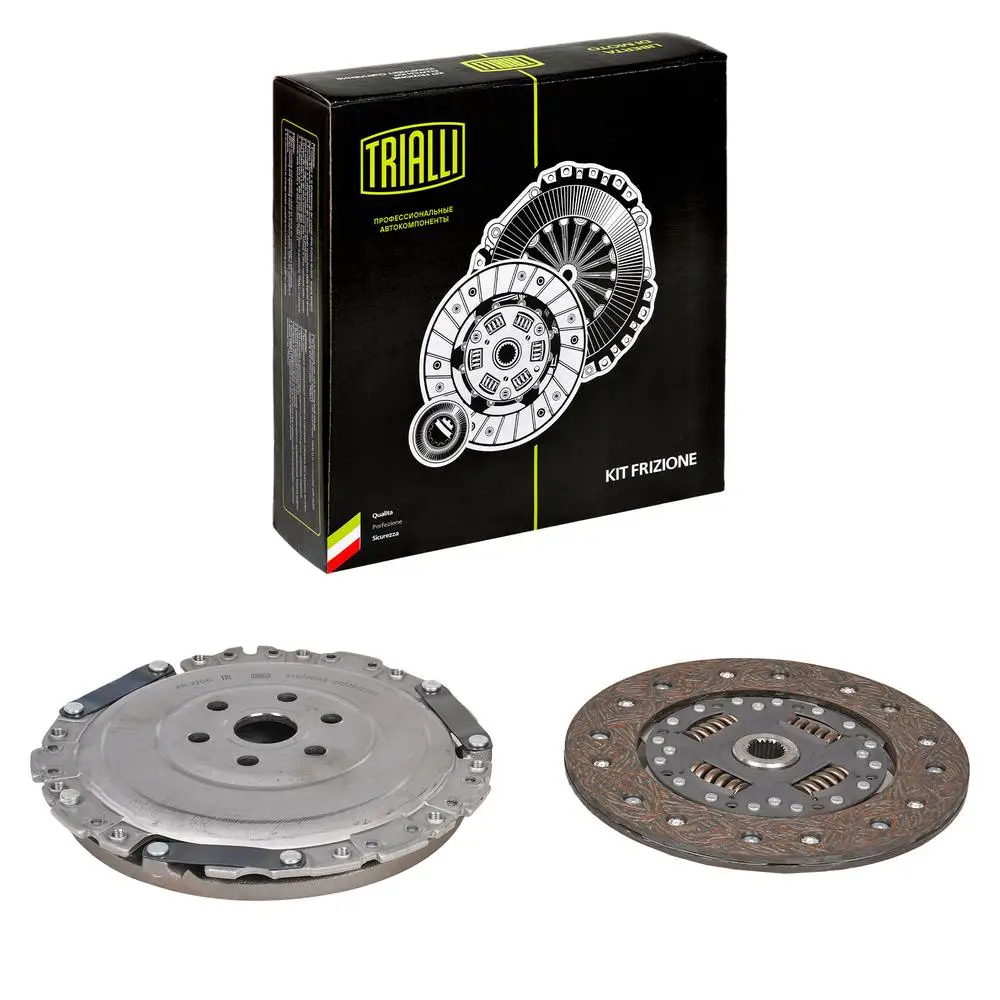 Комплект сцепления в сборе для автомобилей Chery Amulet A15 (03-) 1.6i с сепаратором TRIALLI FR 2706 FR2706