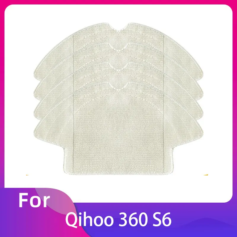 

For Qihoo 360 S6 Robot Vacuum Rag Mop Cloth Dishcloth Replacement Washable For Cleaner Spare Parts Accessories Kit Pack