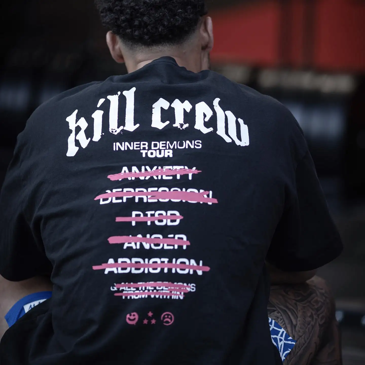 

Kill Crew T Shirt Men Women Gym 2023 Sportswear Clothing Fitness Training Streetwear Workout Top Tee Kill Crew 100% Cotton