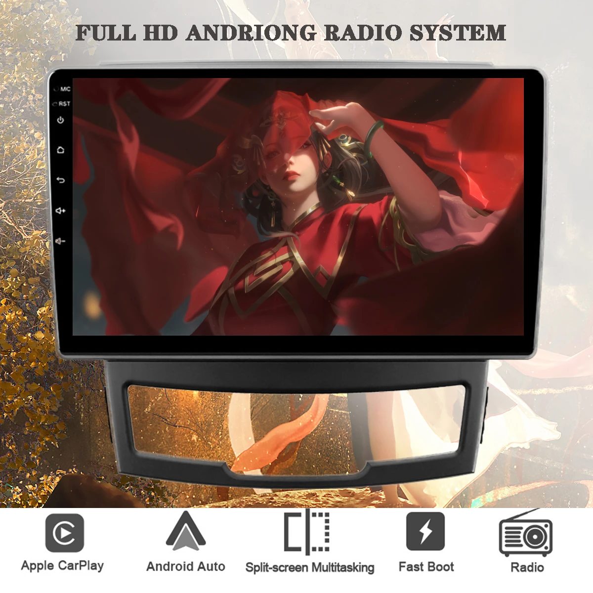 

Carplay DSP Android 12 Автомобильный мультимедийный видеоплеер для SsangYong Korando 2011 2012 2013 навигация GPS Радио Стерео 8G + 128G IPS