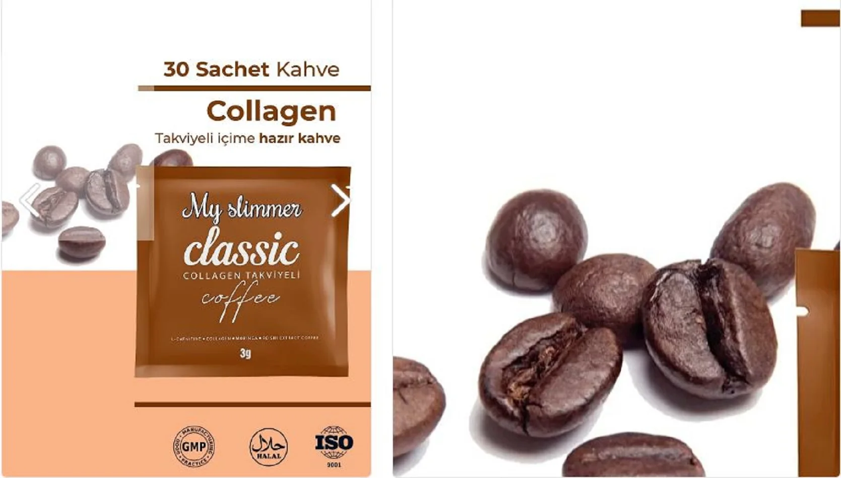 

Myslimmer Collagen & L'carnitine Extract 30 Chassis Form Coffee 150 Gr. Detox Closed Box 30 Chassis myslmr0001