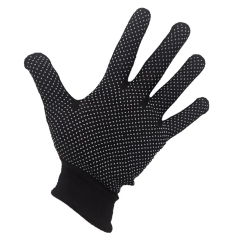 Перчатки нейлоновые *Микроточка* (Черная) | Всё для безопасности труда