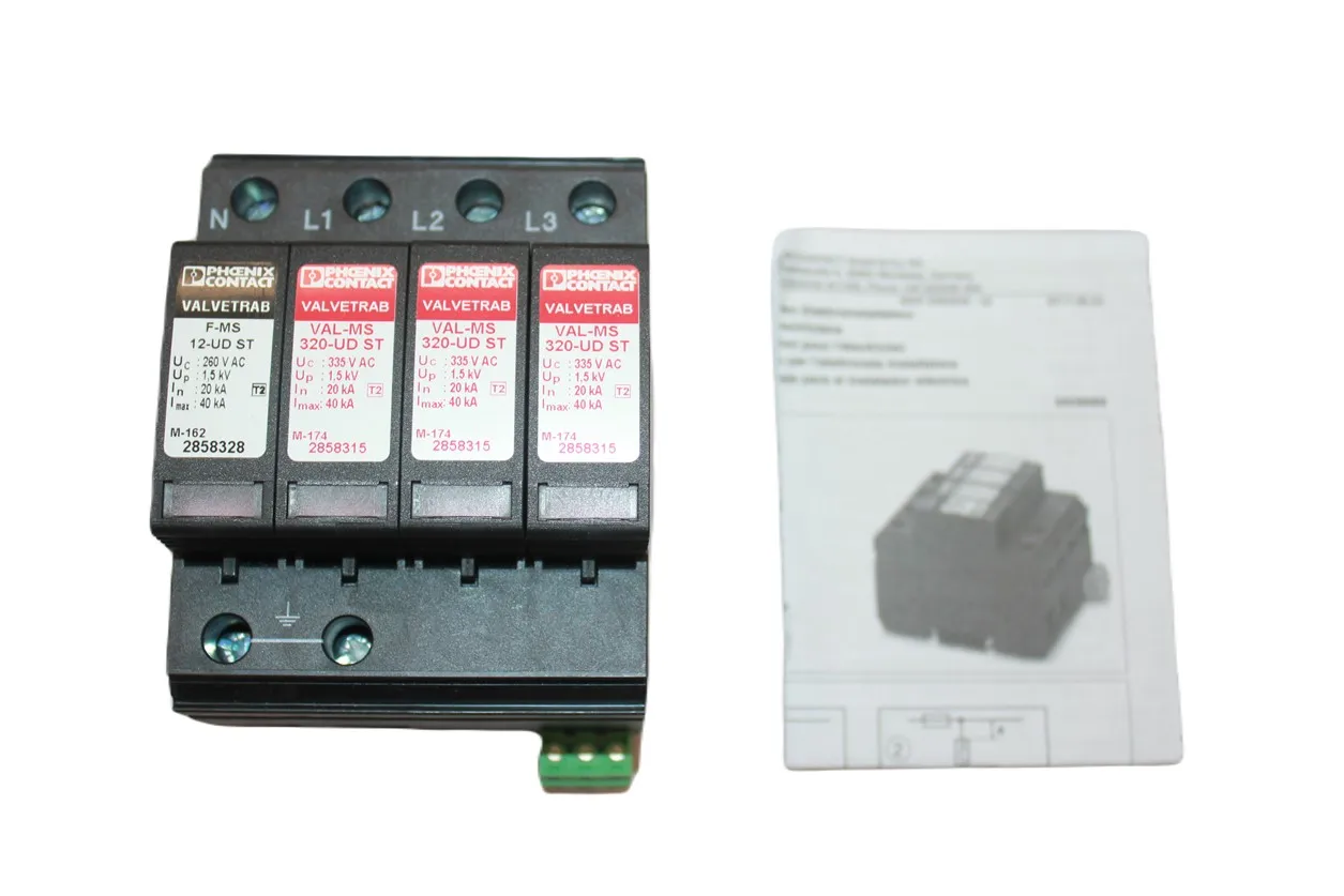 

Phoenix Contact VAL-MS 320/3 + 1-FM-UD стабилизатор напряжения; 2856689 В переменного тока; 80 А;