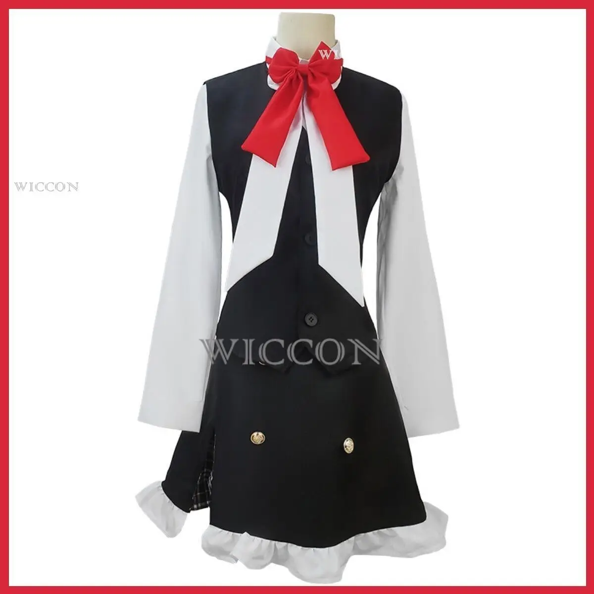 Оригинальное название: DIABOLIK LOVERS Xiaomi Yui Парики черные волосы школьная форма юбка