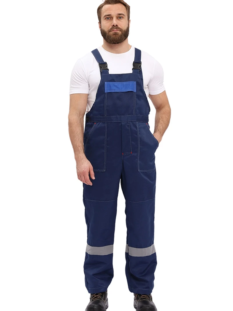 Рабочий костюм мужской &quotЛЕГИОН&quot куртка/полукомбинезон Т.СИНИЙ/ВАСИЛЁК