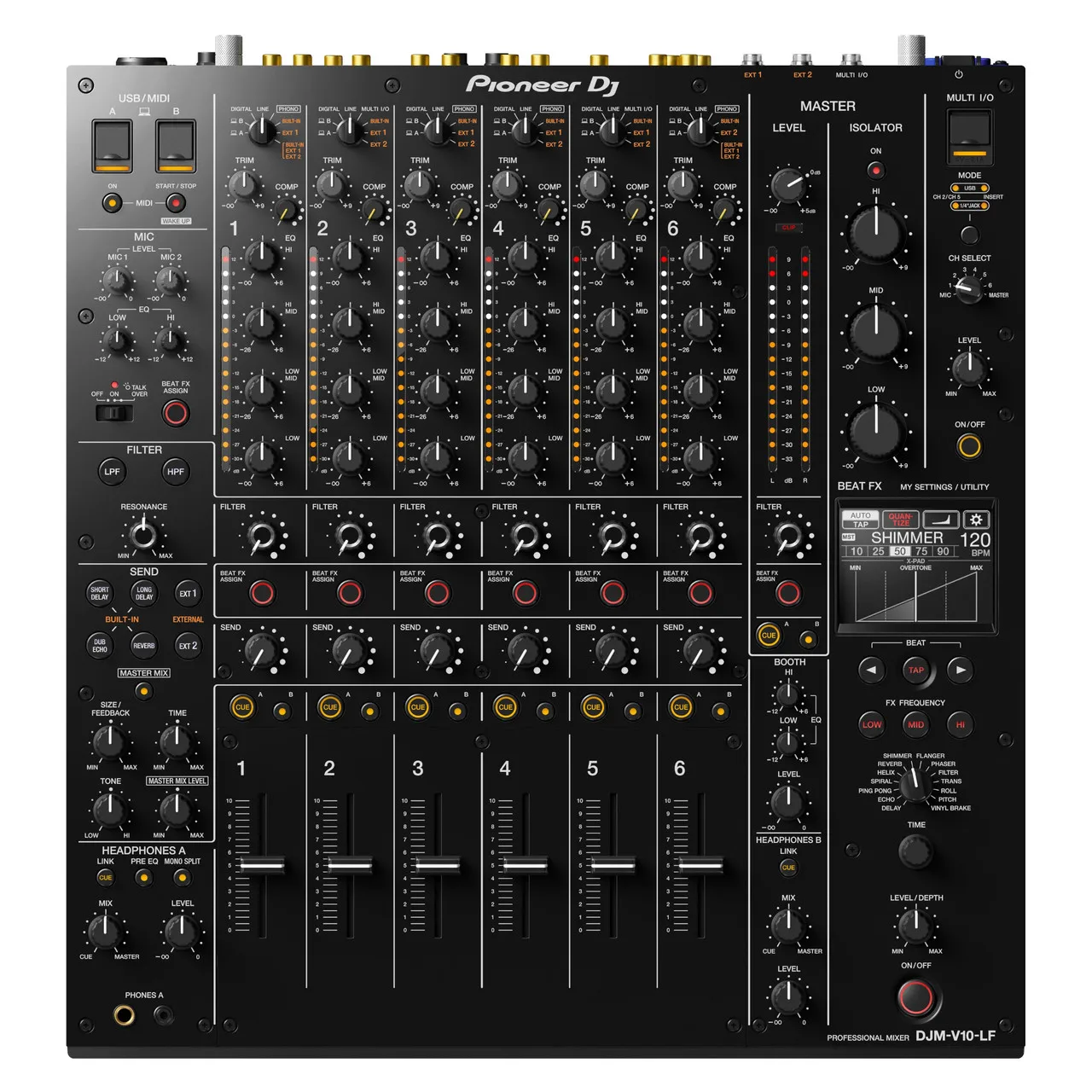 

HOTTEST DEAL!! Pioneer DJM-V10 Long Fader 6-channel DJ Mixer