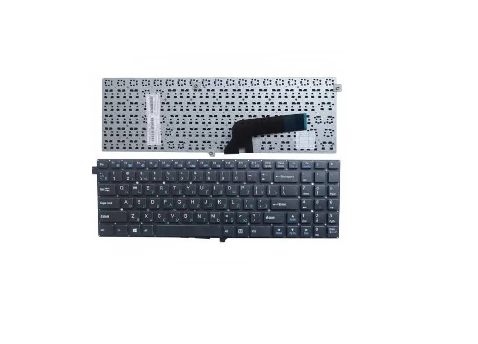 Клавиатура для DNS DEXP W5500 W550U W550EU1 p/n: MP-12C96GB-430W (гориз. Enter) |