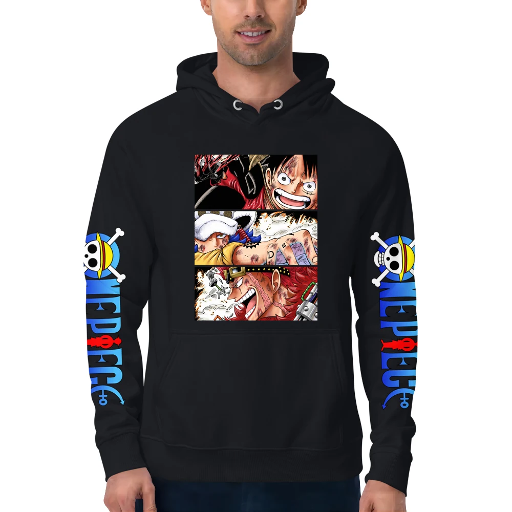 One Piece Anime Design Monkey D Luffy Пиратская модель унисекс манга пуловер свитшот толстовки