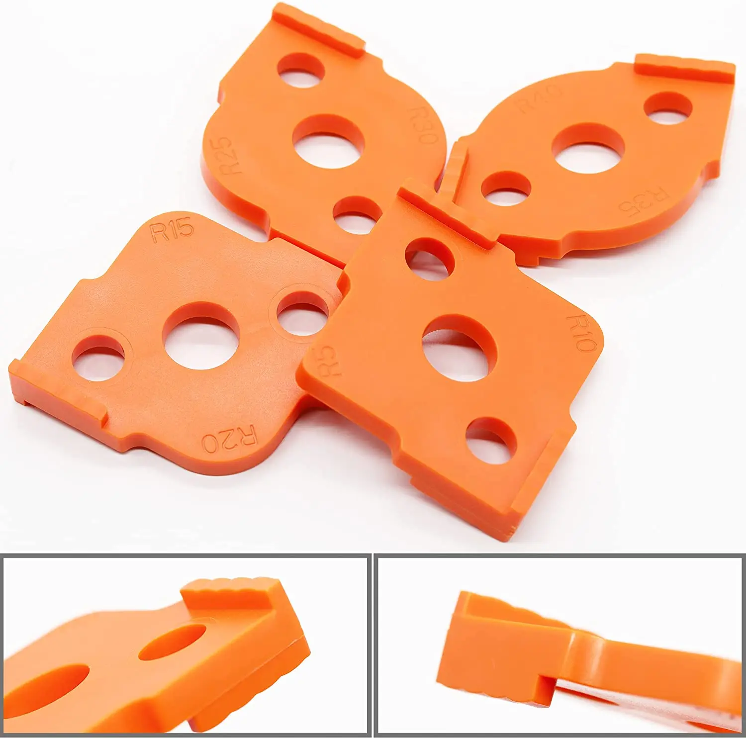 MAKLE Деревообрабатывающая Фреза С Круглым Переборочным Шаблоном Зажим R5-R40