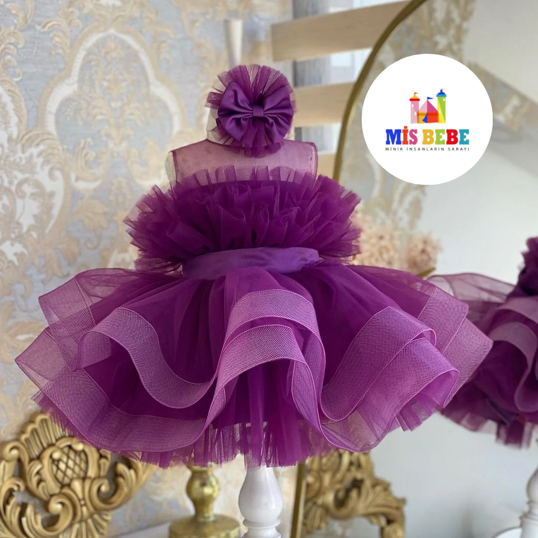 Tutu Flower Girl Dress Christmas Dress Birthday Party Princess Dress For Baby Girl Wedding Dresses