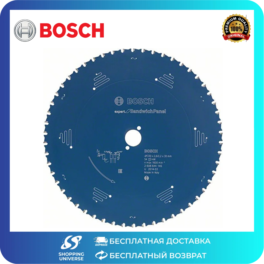 Bosch Эксперт для сэндвич-панели