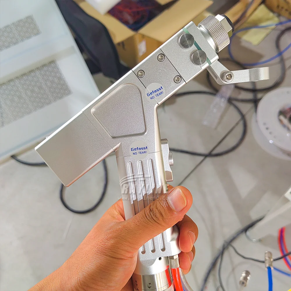 4 в 1 лазерный сварочный аппарат 1000-3000 Вт ручной для резки и очистки водяного