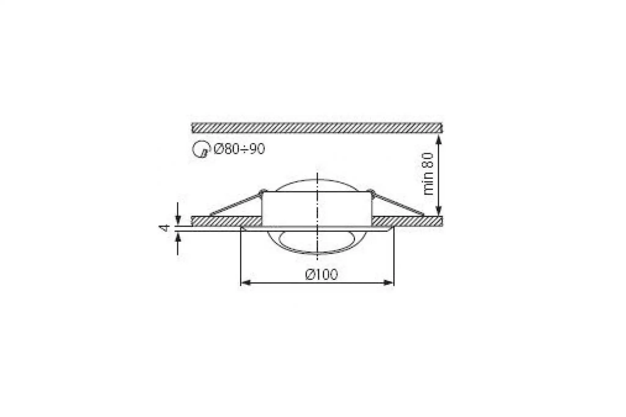 Точечный светильник KANLUX ARGUS CT-2117-W 311 (art.: 3920bd0466cbc) - 3920bd0466cbc