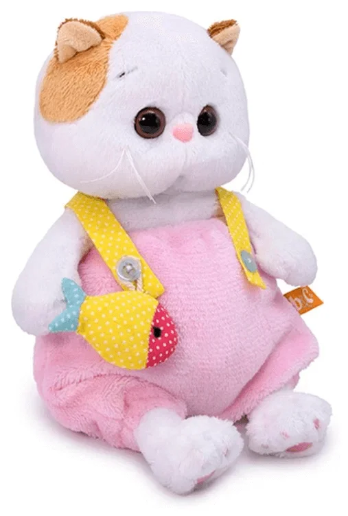 Мягкая игрушка BUDI BASA LB-038 Ли-Ли BABY в меховом комбинезоне 20см |
