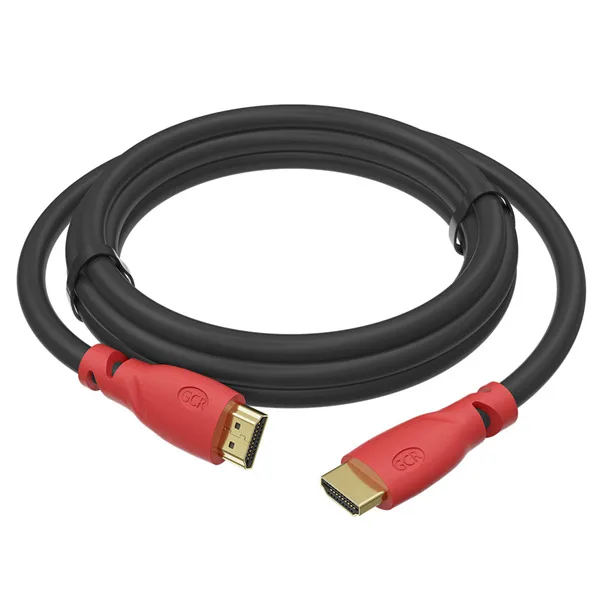 GCR Кабель HDMI 2.0 1.0m красные коннекторы HDR 4:2:2 Ultra HD 4K 60 fps 60Hz/5K*30Hz 3D AUDIO 18.0 Гбит/с 28/28 AWG 3 |
