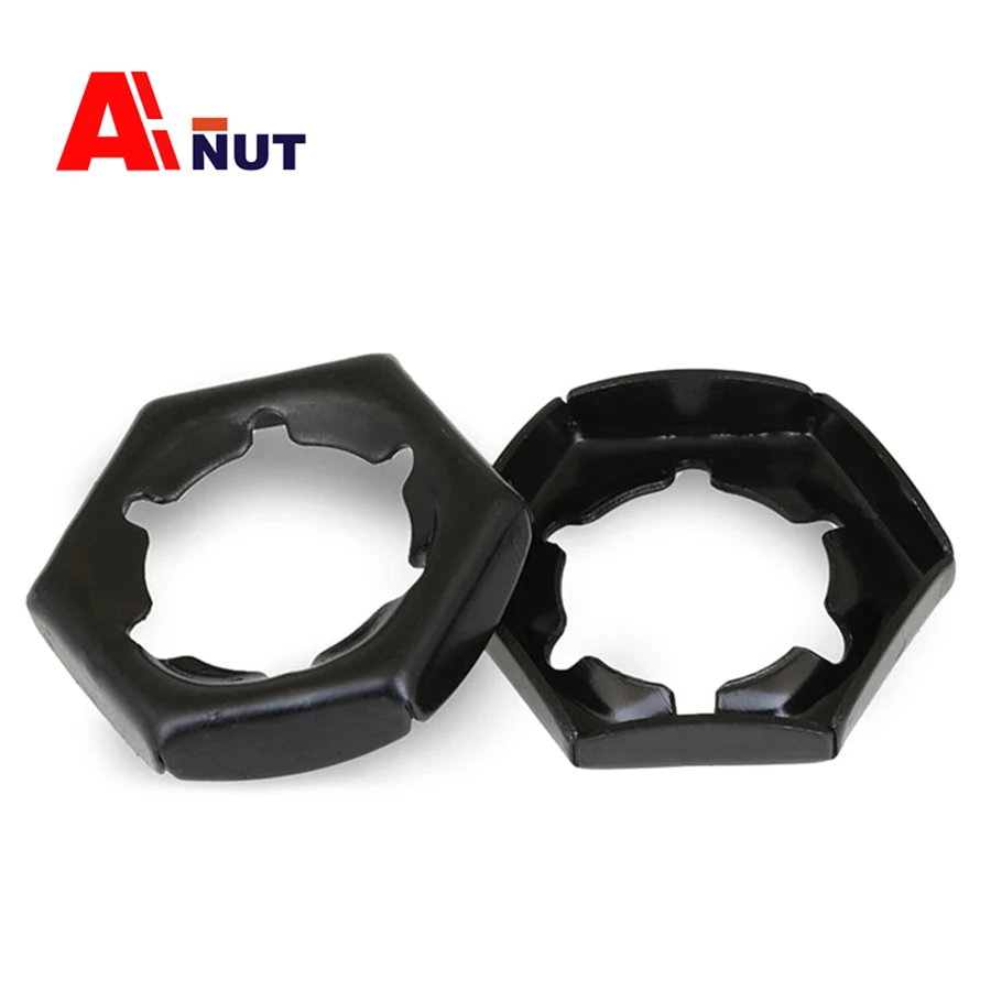 M6-M80 черные счетные гайки, DIN7967 Locknut , B027