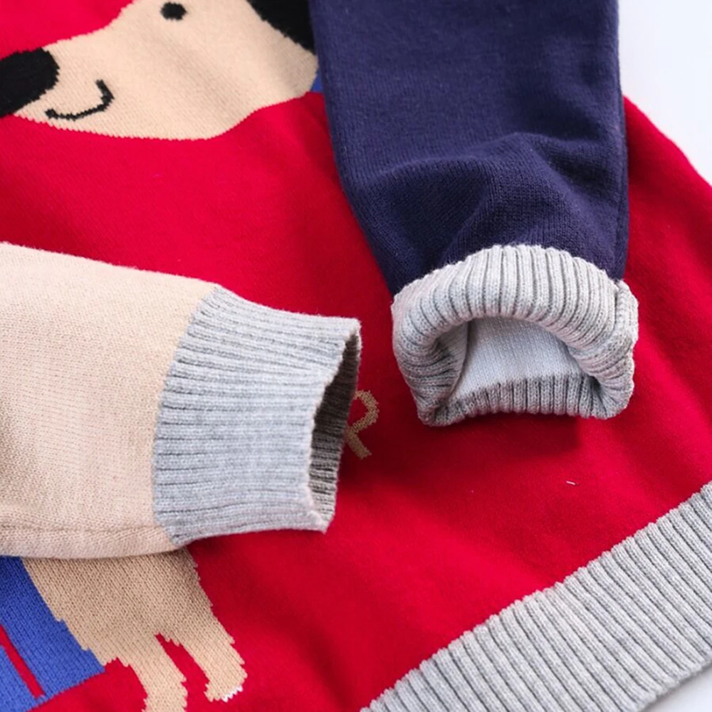 Свитера KISKISSING для маленьких мальчиков и девочек детский пуловер на осень зиму