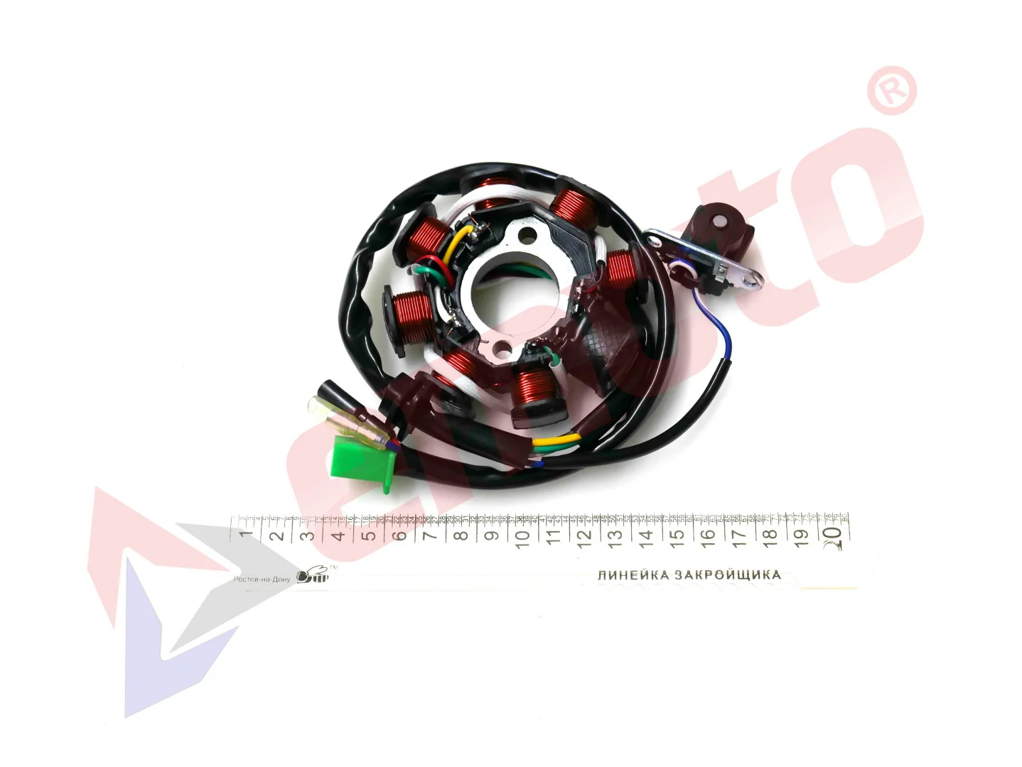 статор генератора 152QMI, 157QMJ, ATV150  (8 кат.)