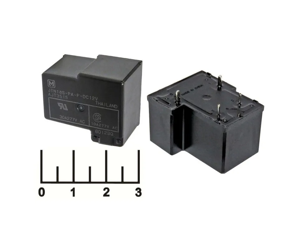Реле =12V 30A/277V JTN1AS-PA-F-DC12V