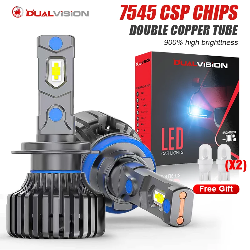 300W H7 H11 Led Canbus Автомобильные фары 30000LM H4 H1 Светодиодная лампа H9 HB3 9005 HB4 9006 9012 Hir2 LED 6000K