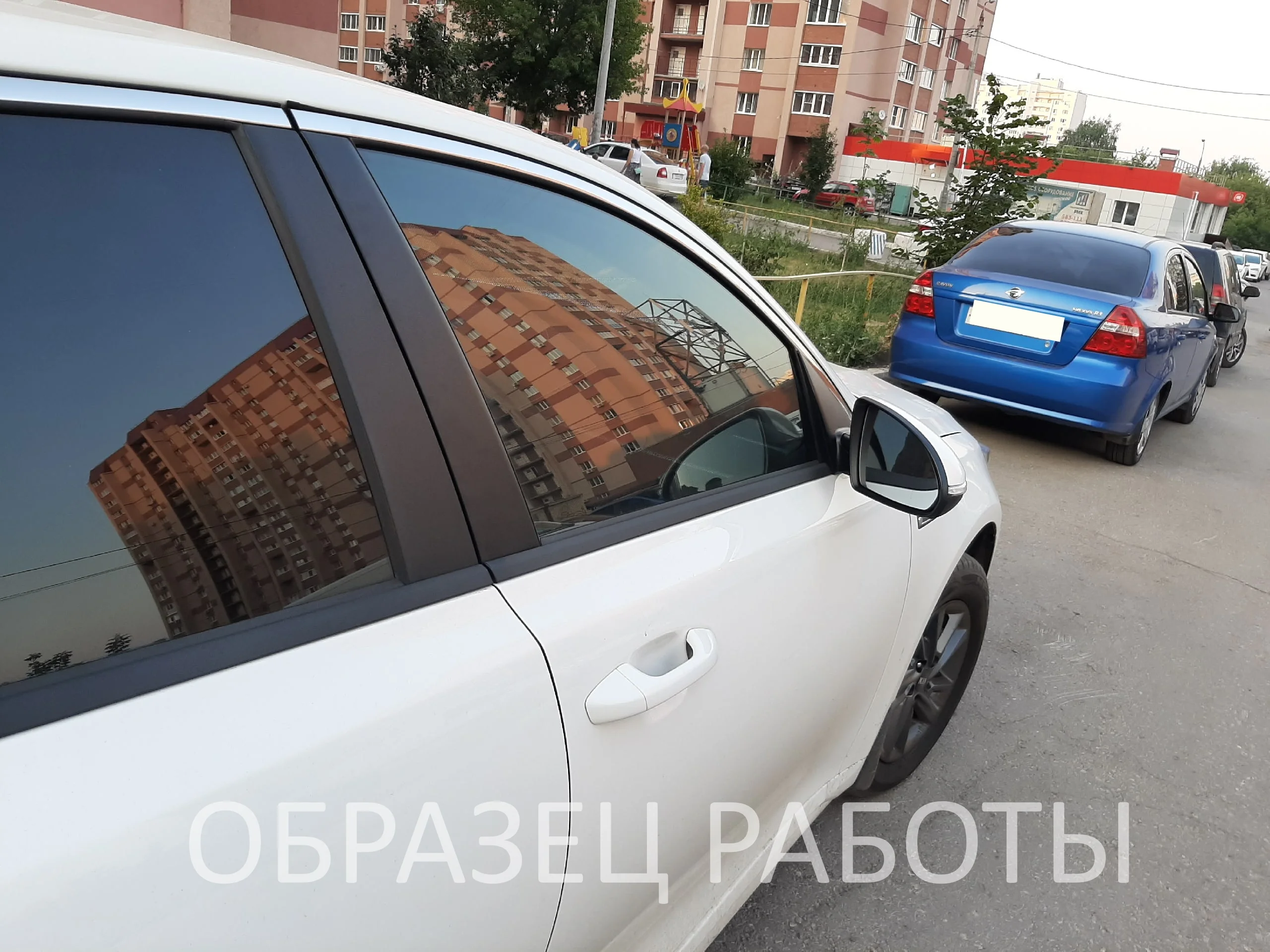 Каркасные шторки Toyota Land Cruiser Prado 90 1996–2002 передние 2шт / Ленд Крузер Прадо тоета