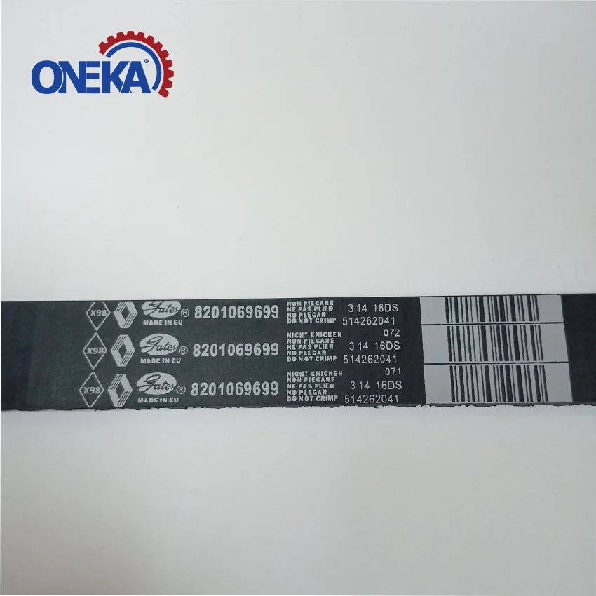 Ремень ГРМ ONEKA 8201069699 для DACIA DUSTER 1 6