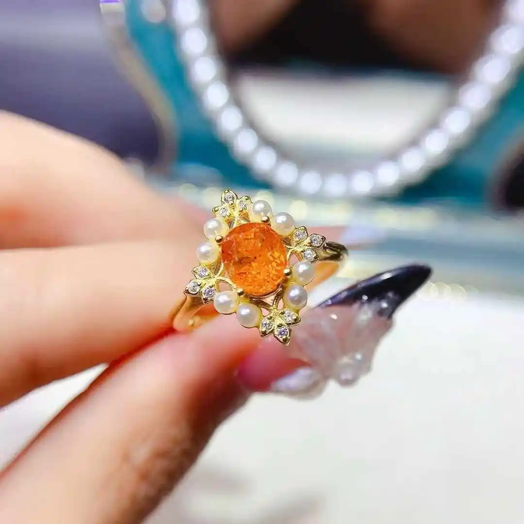 KJJEAXCMY Женское роскошное кольцо с натуральным драгоценным камнем Fanta Garnet, новое, из чистого серебра 925 пробы, подарок для подруги (art.: 3920d7cb3bc4f) - 3920d7cb3bc4f