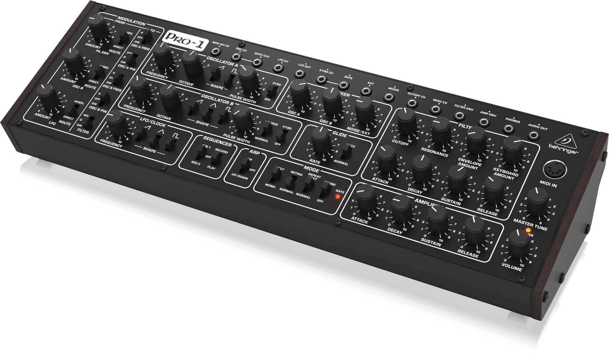 

2022, Прямая поставка, настольный синтезатор Behringer PRO-1