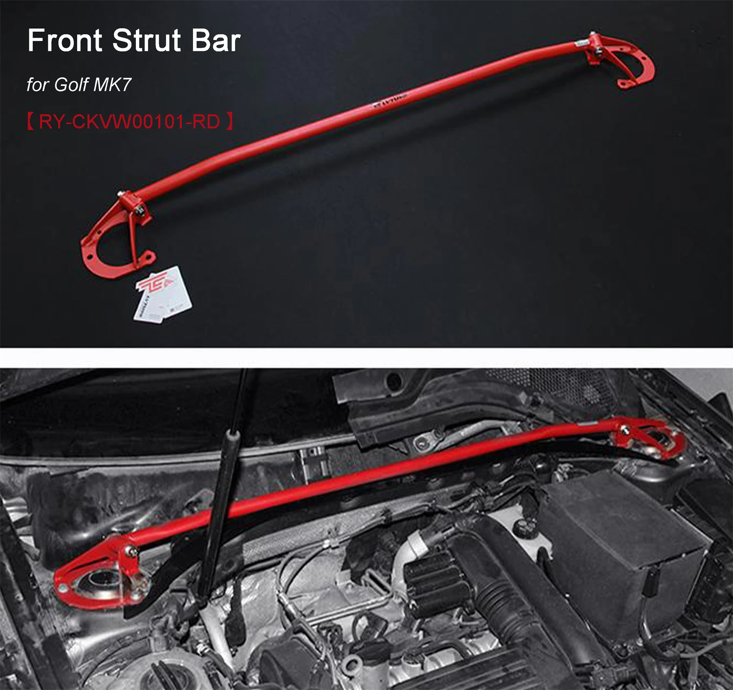 

Переднее шасси гоночного автомобиля, верхняя стойка для VW Golf GTI MK7 R-Line
