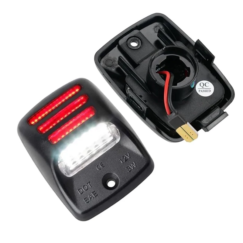 

Светодиодные Фонари Номерного Знака Для Toyota Tacoma 2005-2015 Tundra 2000-2013 Targa Style Подсветка Номерного Знака Автомо...