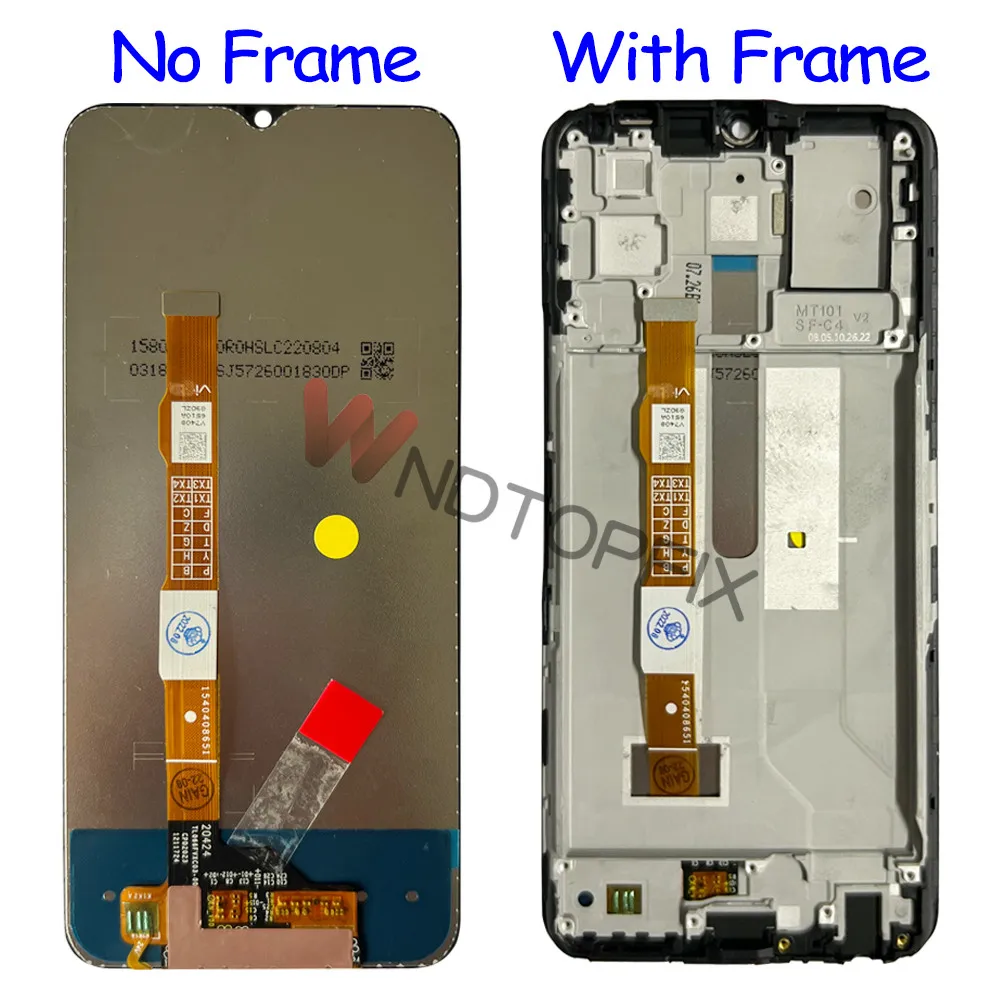 Фото ЖК-дисплей 6,58 дюйма для Vivo Y72 5G, сменный дигитайзер сенсорного экрана в сборе для VIVO Y72 5G V2041, Замена ЖК-экрана телефона №2