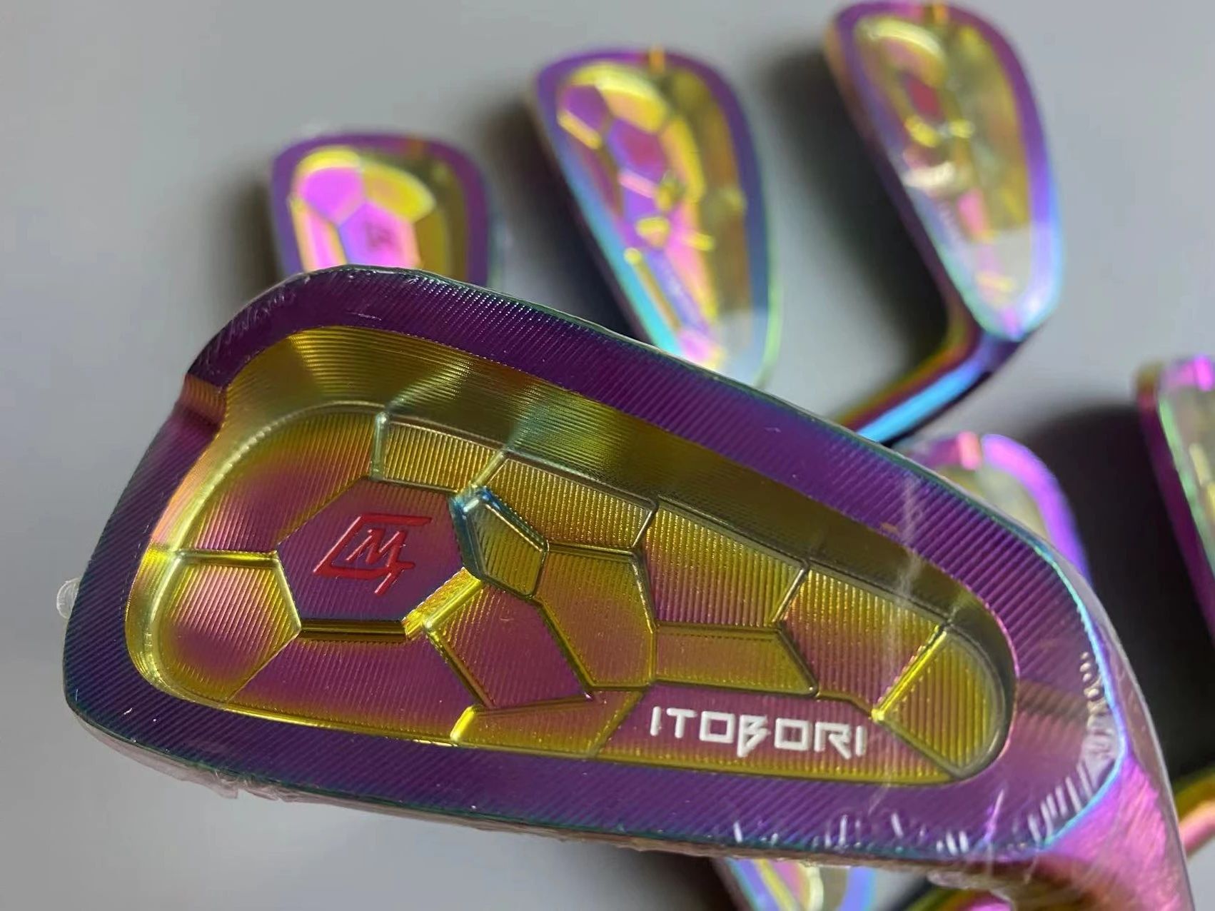 

Golf ITOBORI DESIGN Clubs Golf Iron/Iron Head Multicolor Forged Carbon Steel CNC Cavity Set Golf Club/Golf Head #4-#P (7pcs)