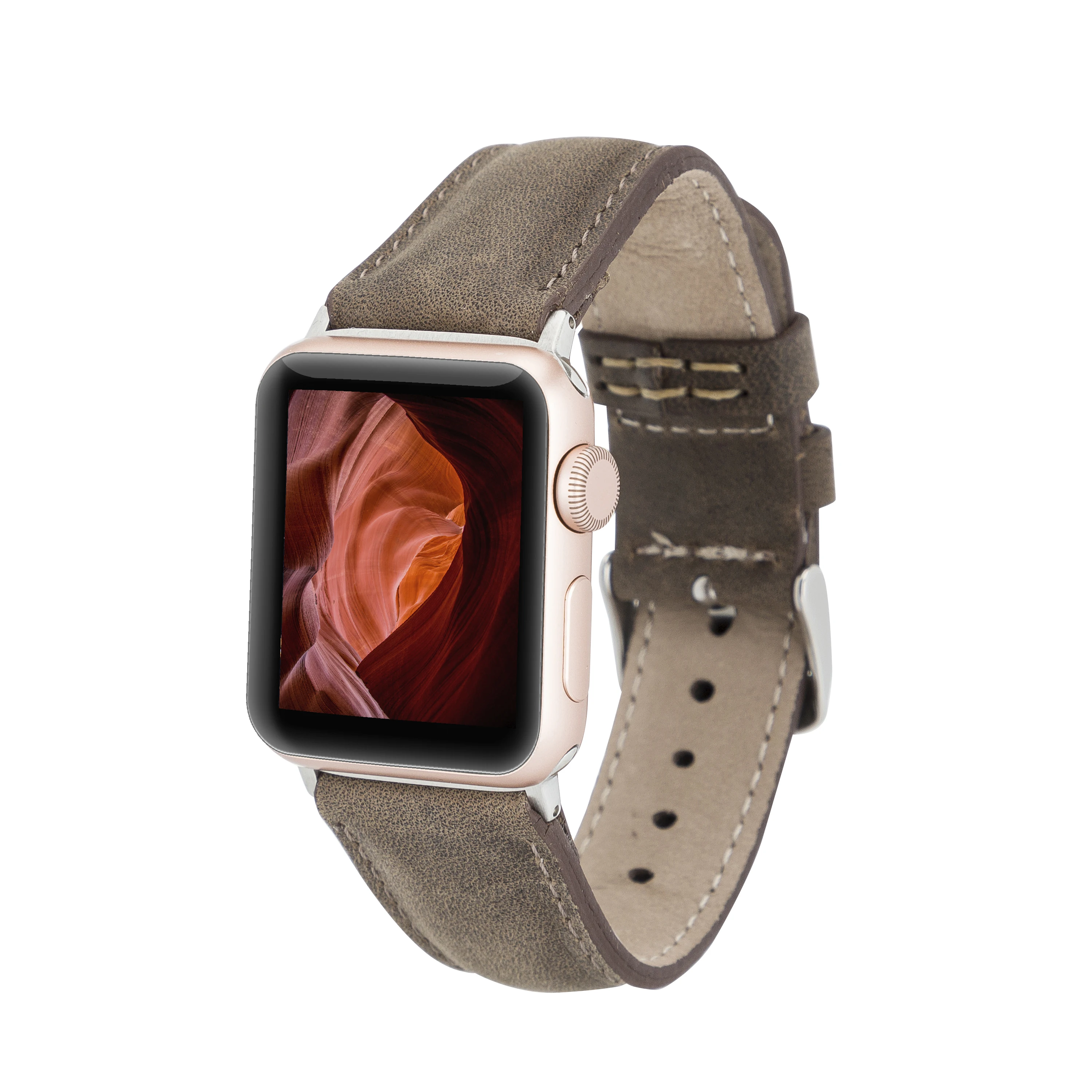 

Ремешок из натуральной кожи для Apple iWatch 38-40-41-42-44-45 мм