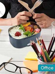 Boîte Chauffante Hermétique Gamelle Lunch Box Électrique 12V 220V Qualité  Alimentaire pour Repas Chaud en Acier INOX