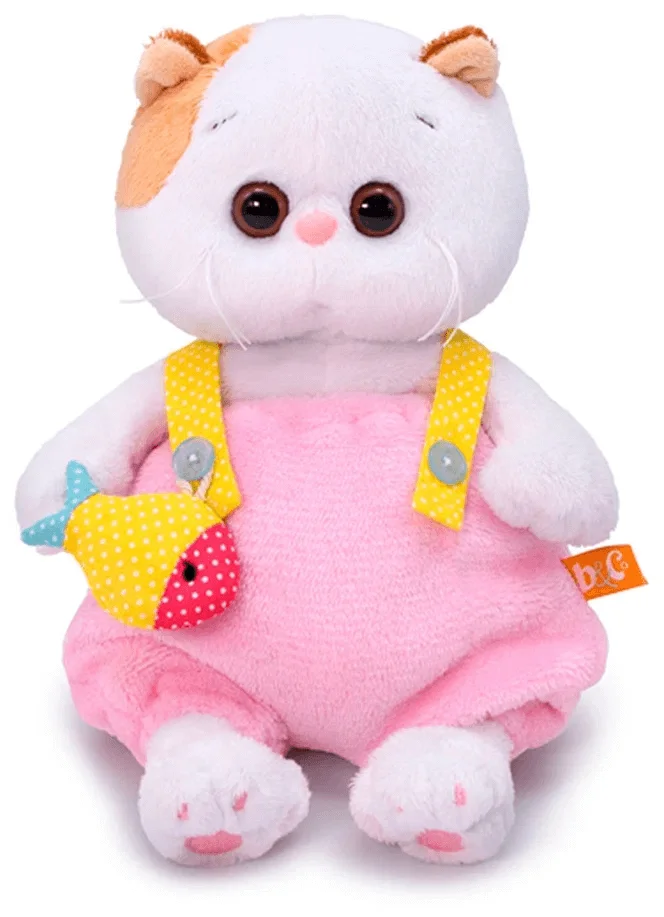 Мягкая игрушка BUDI BASA LB-038 Ли-Ли BABY в меховом комбинезоне 20см |