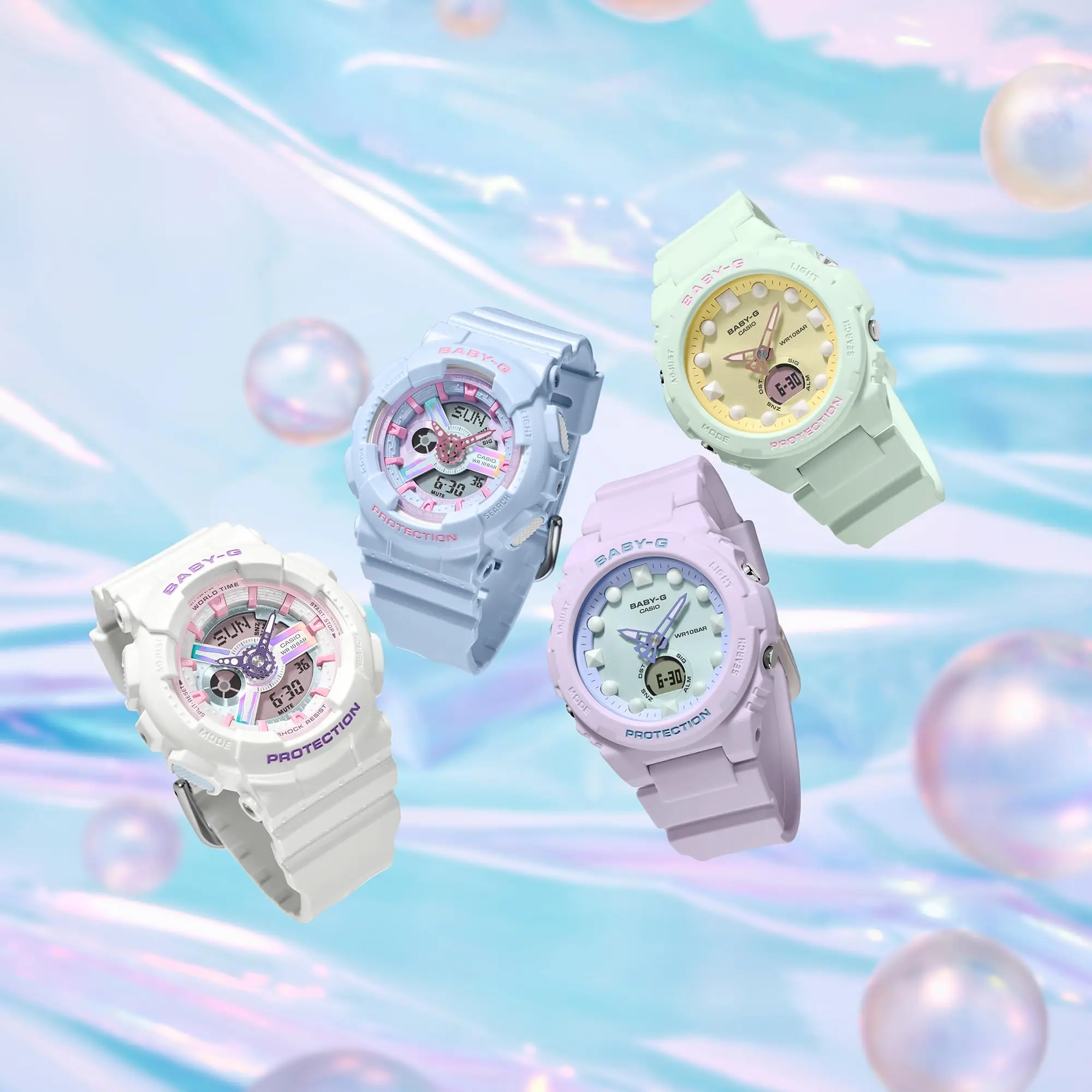 Часы Baby Gee Зеленые [Casio] [] BGA-320FH-3AJF женские |