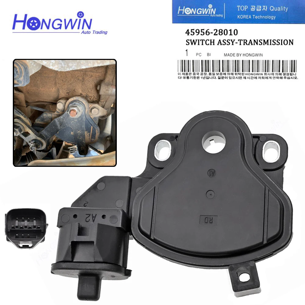 

Ингибитор 45956-28010, нейтральный предохранительный переключатель для Hyundai Tiburon Accent Kia Rio Rio5 1996-2005 4595628010 45956-28015 45956-28000