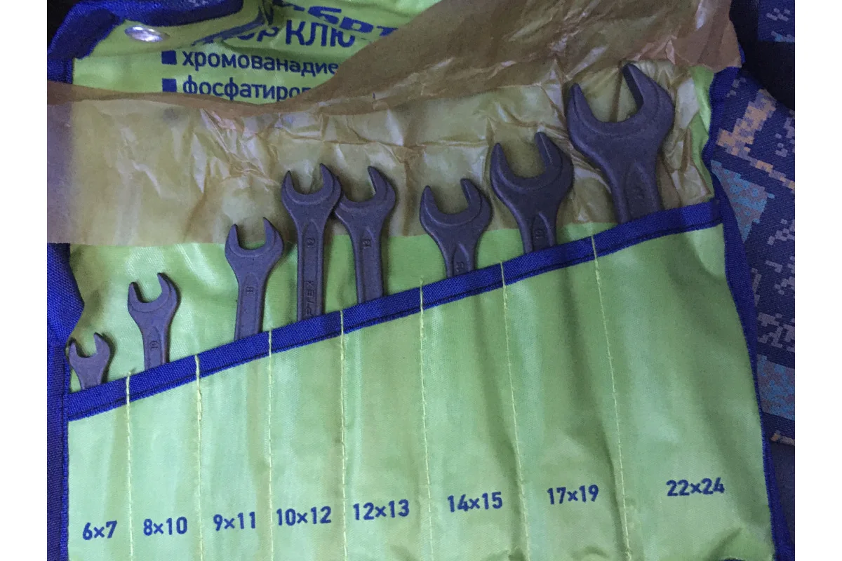 набор ключей сибртех 15477. набор гаечных ключей сибртех. набор гаечных ключей сибртех. набор ключей рожковых 6-32 мм cr-v (10 шт. набор ключей рожк.